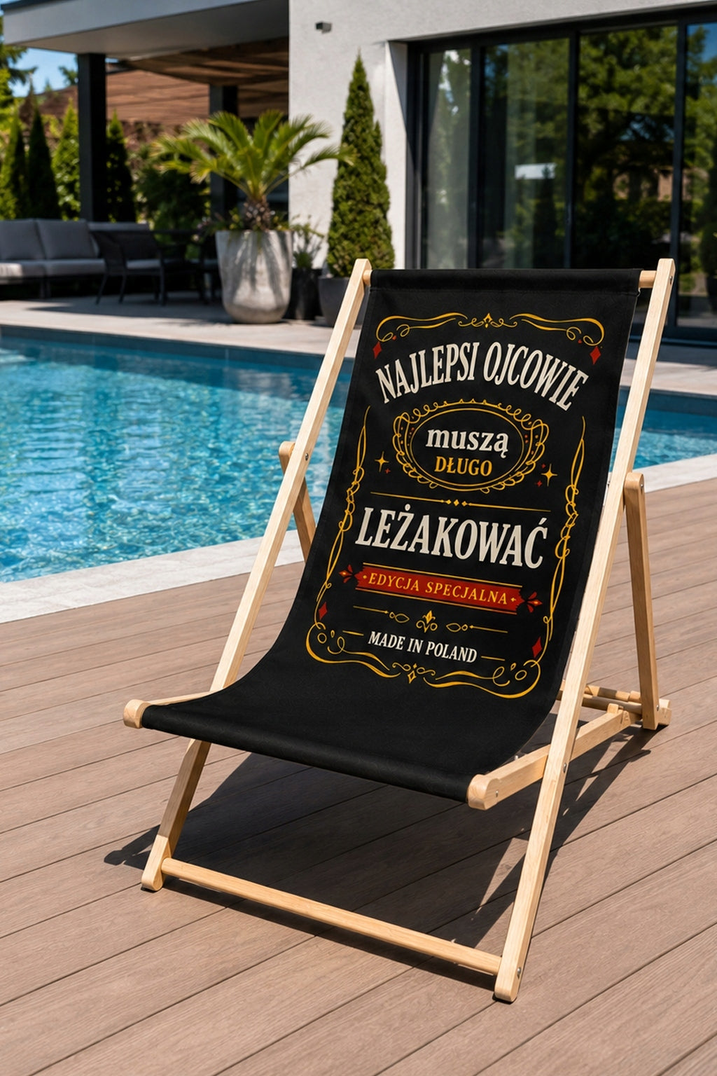 SUN LOUNGER FOR DAD FATHER'S DAY BEST FATHERS MUST LONG MATURE GIFT Manufacturer code LEZAK_TATA_2