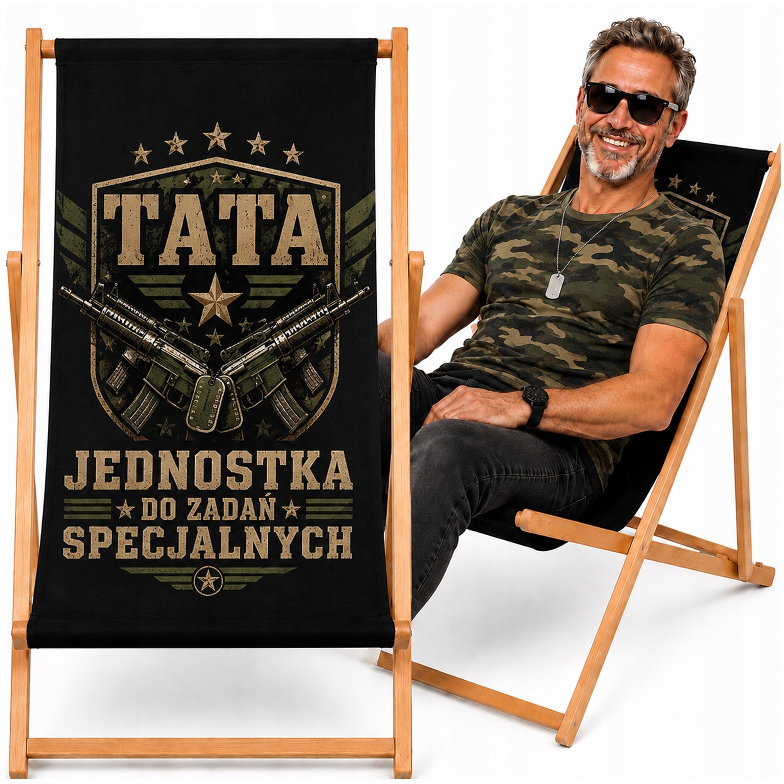 SUN LOUNGER FOR DAD SPECIAL TASKS GIFT FOR FATHER'S DAY