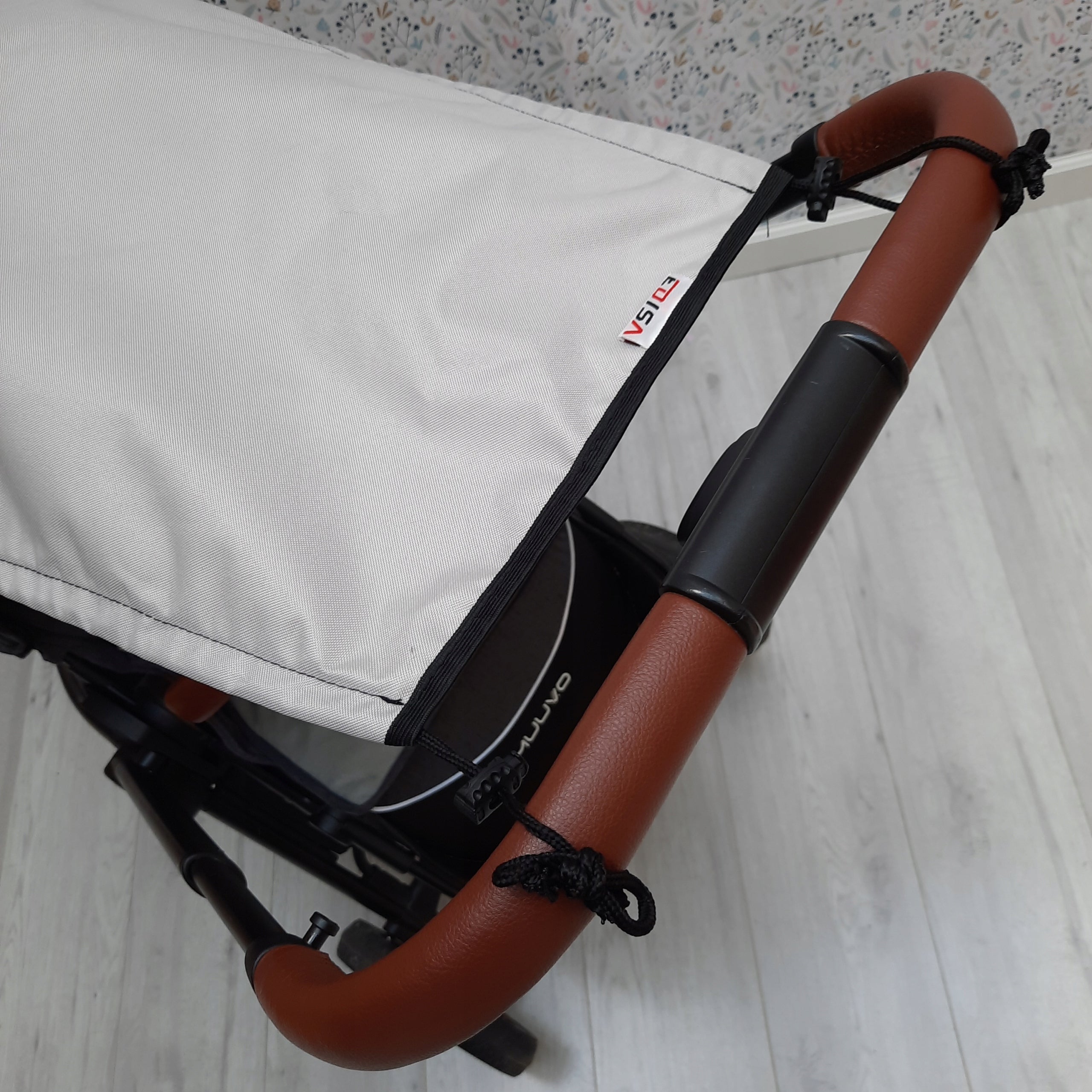 SUN VISOR FOR STROLLER UMBRELLA WATERPROOF COVER SILVER Manufacturer code edisa24