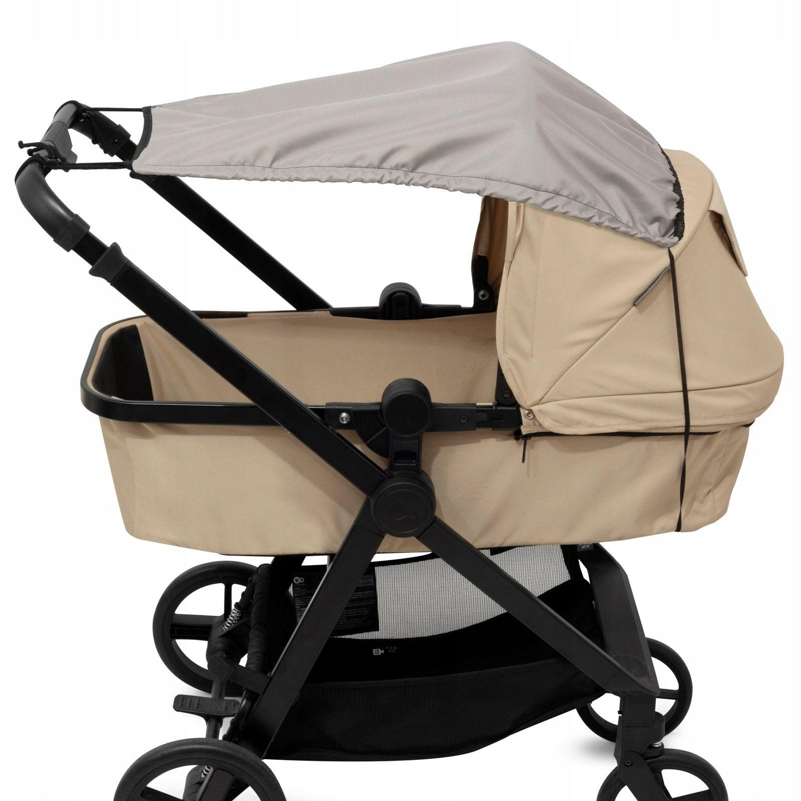 SUN VISOR FOR STROLLER WATERPROOF COVER GREY Brand Jukki