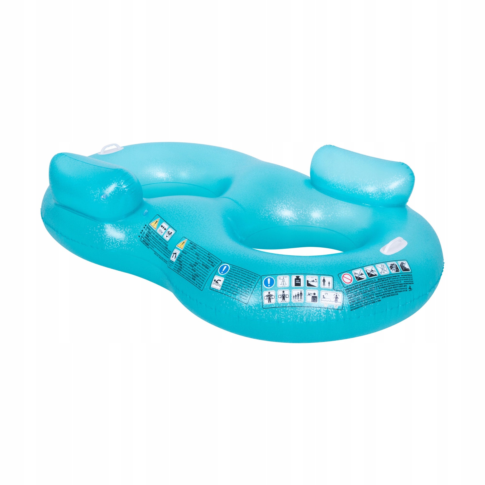 SUNCLUB Inflatable Double Pool Wheel Brand Jilong