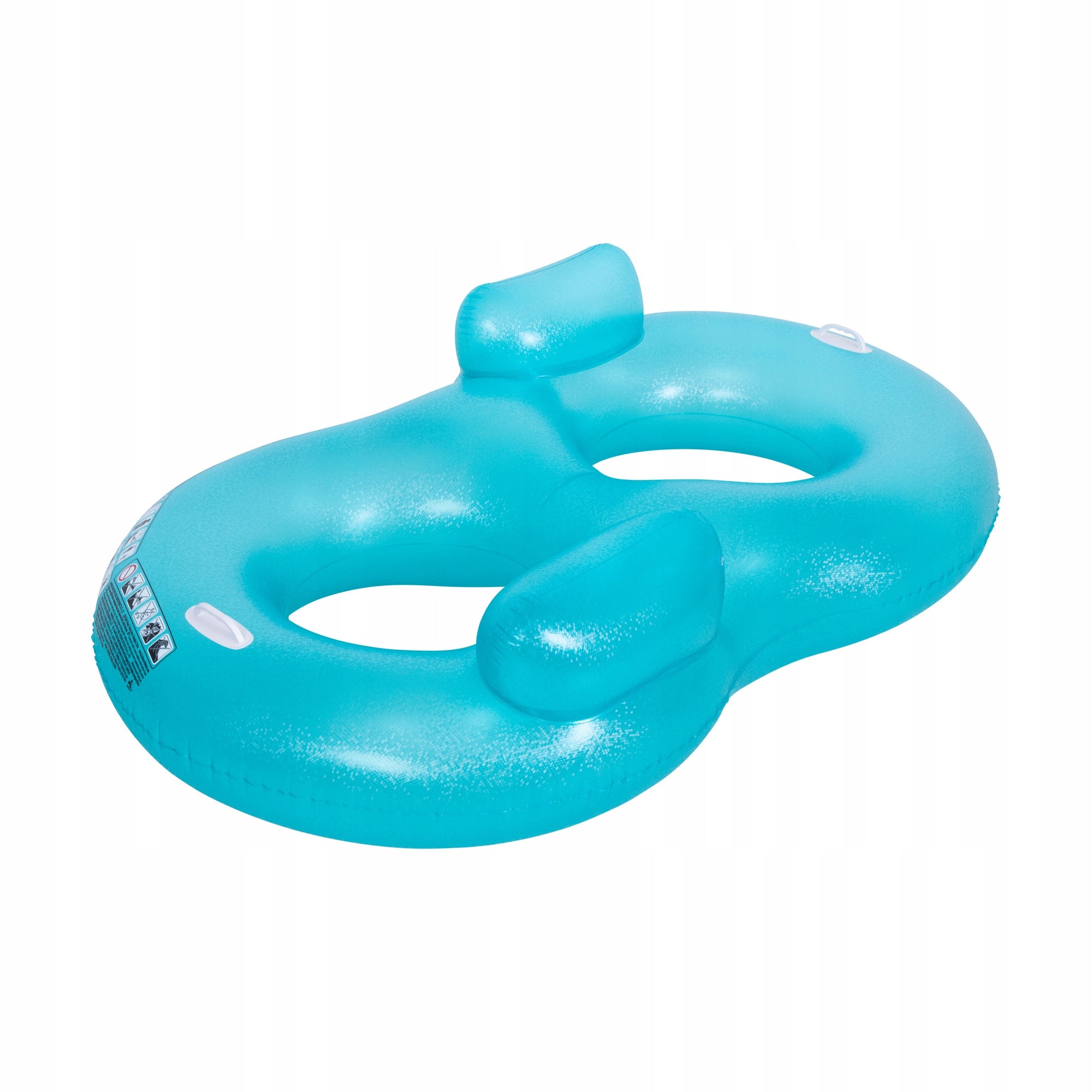 SUNCLUB Inflatable Double Pool Wheel Packaging status original