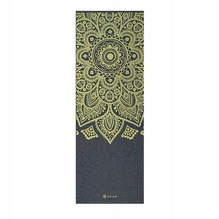 SUNDIAL LAYERS EXERCISE YOGA MAT GAIAM 6mm Color black