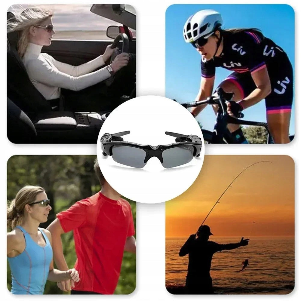 SUNGLASSES WIRELESS BLUETOOTH HEADPHONES FOR WALKING CONVERSATIONS Packaging status original