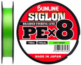 Linie SUNLINE Siglon PE×8, hellgrüne Farbe 