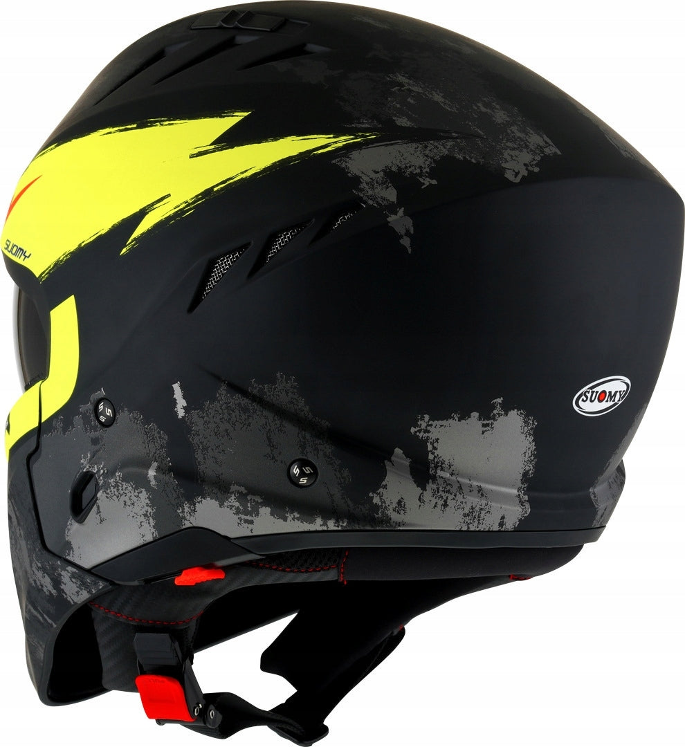 SUOMY HELMET ARMOR HI VOLT MATT BLACK YELLOW SIZE L K6AM0004.5 EAN (GTIN) 8020838352746