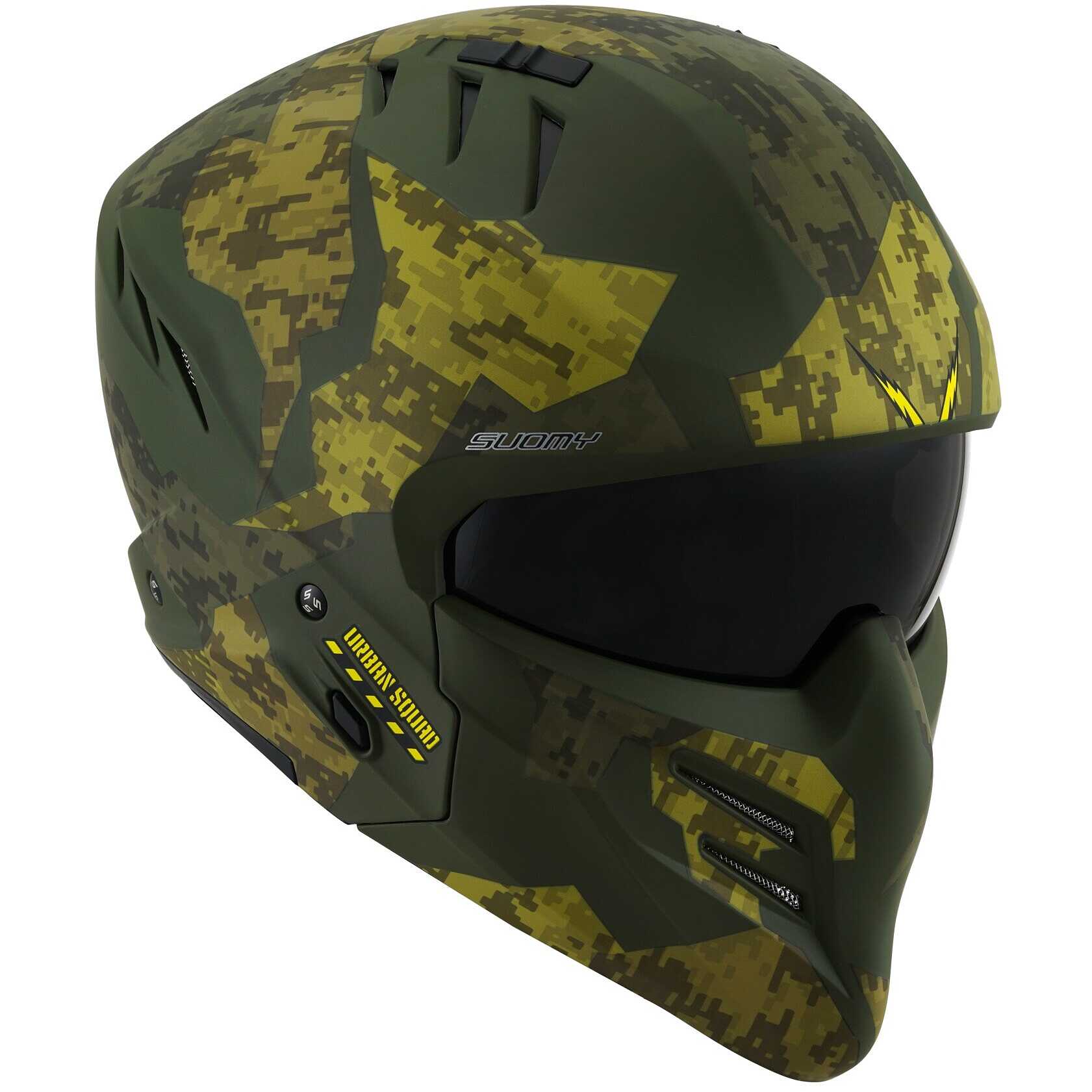 SUOMY HELMET ARMOR URBAN SQUAD CAMOUFLAGE MATT ARMY GREEN SIZE S K6AM0005 EAN (GTIN) 8020838352777