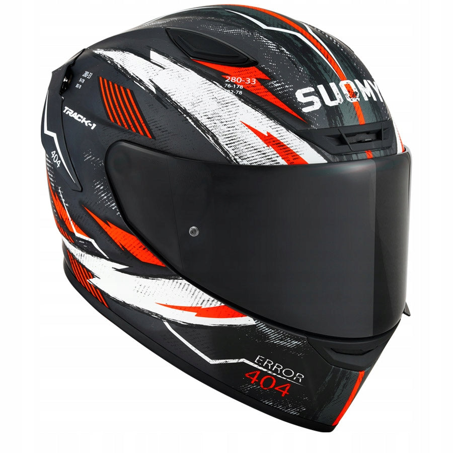 SUOMY HELMET NAKED TRACK-1 404 MATT ANTHRACITE - M
