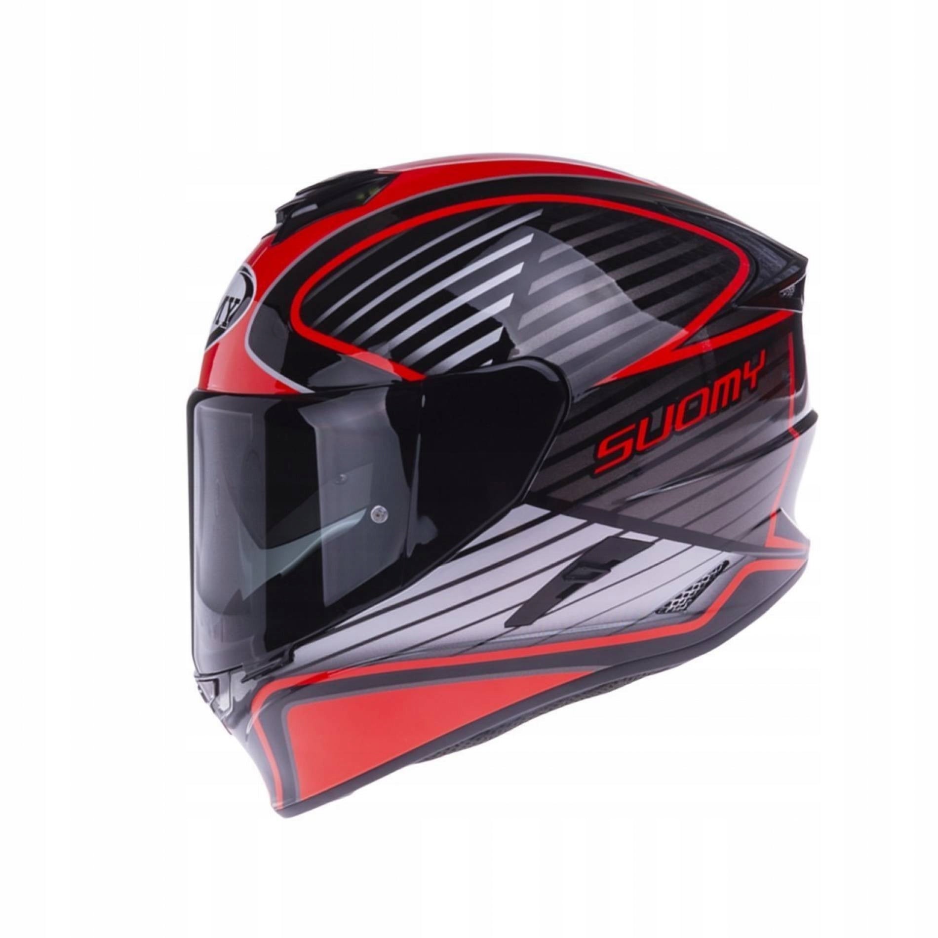 SUOMY HELMET STELLAR CRUISER RED BLACK SIZE L SALE