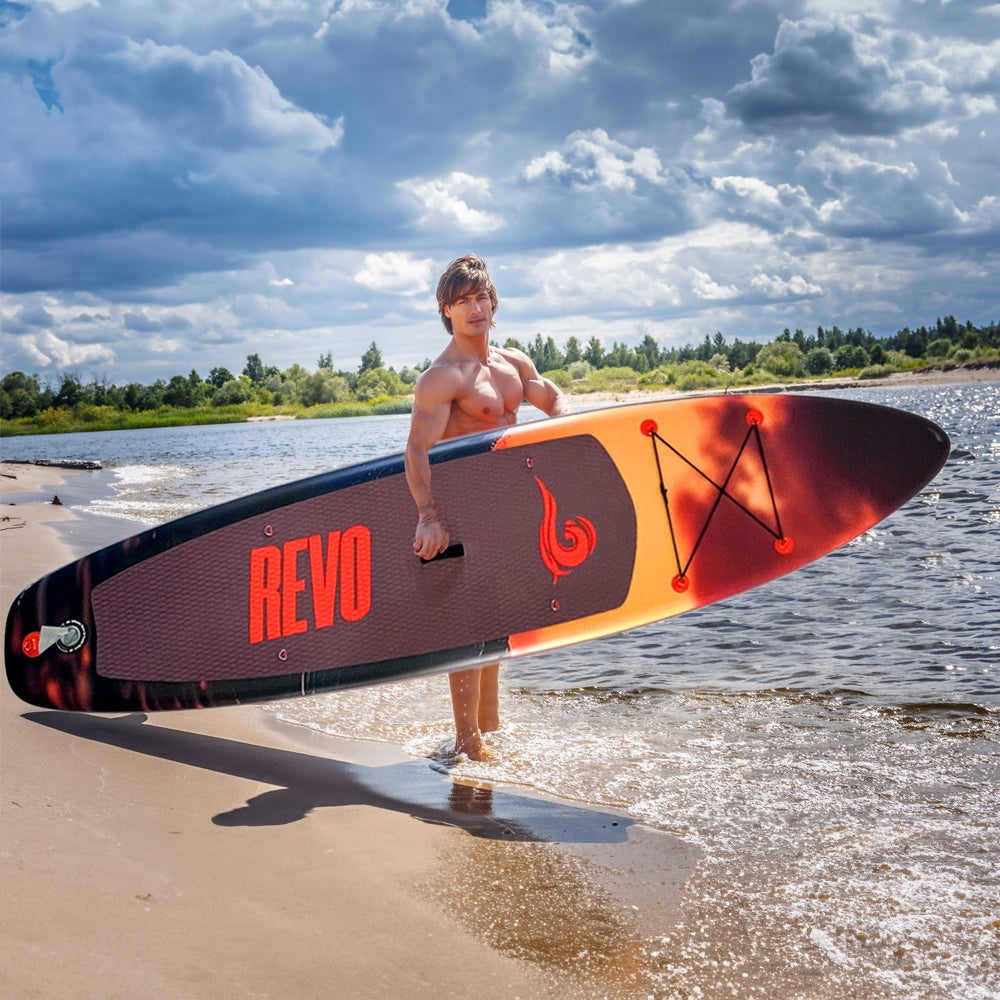 SUP BOARD FOR SWIMMING STAND UP PADDLE PUMPED 320CM SET + SEAT Packaging status original
