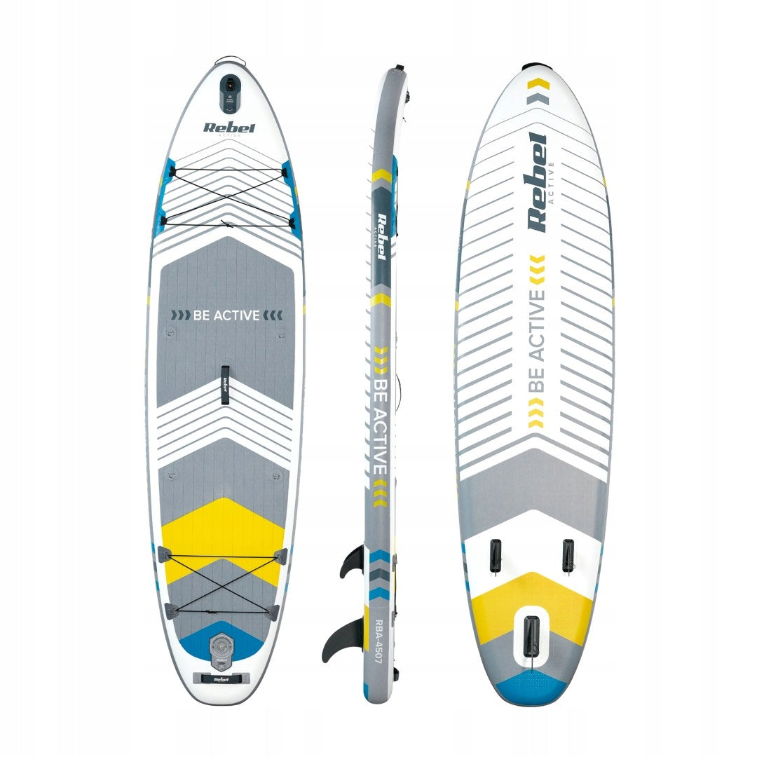 SUP BOARD FOR SWIMMING WITH SEAT 335 CM SET PUMP HANDLES ACCESSORIES Manufacturer code 2X DESKA SUP DO PŁYWANIA Z SIEDZISKIEM