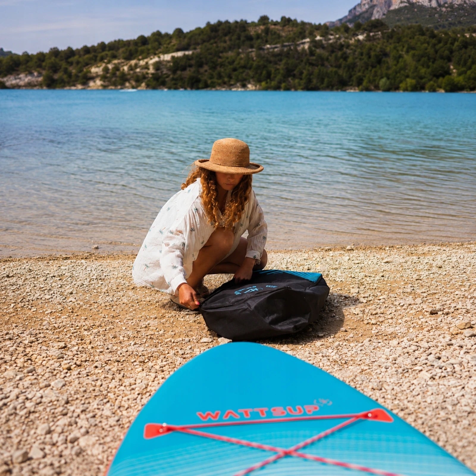 SUP BOARD WATTSUP F12 366cm PADDLE 12 SET 4IN1 PADDLE PUMP BAG LANYARD Length 366 cm