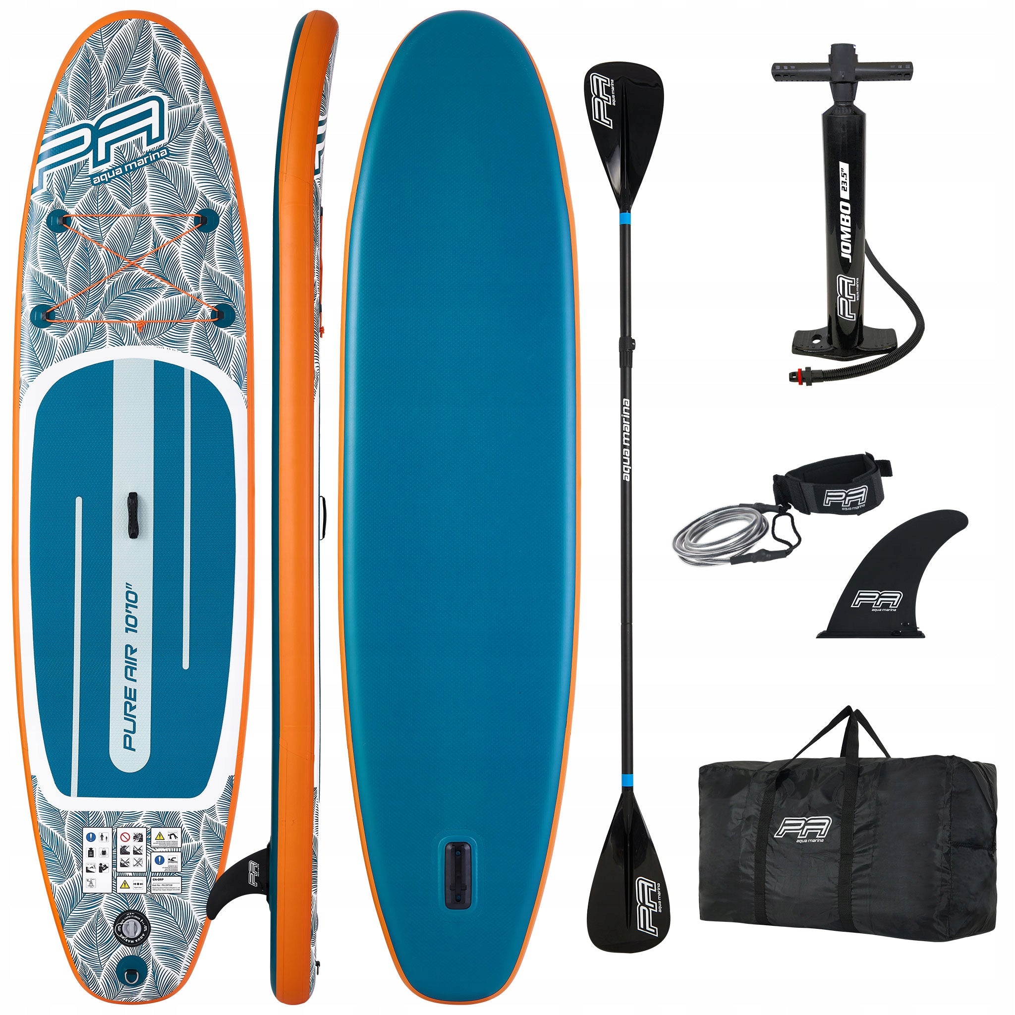 SUP Board Pumped Aqua Marina Pure Air Tropic 330 cm Minicombo
