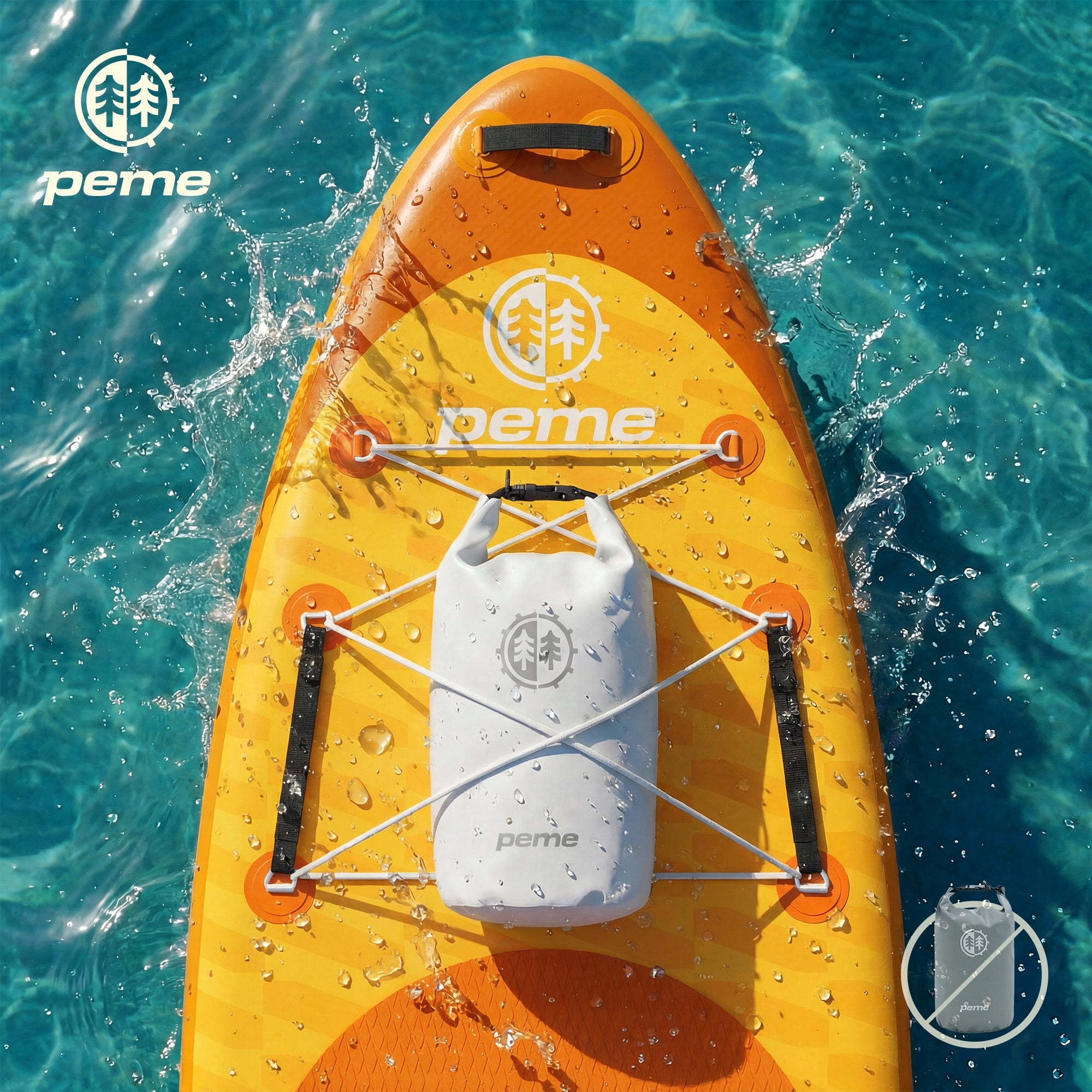 SUP Pumped Board For Swimming Inflatable 320 SET PADDLE Hydro Peme Gender unisex product