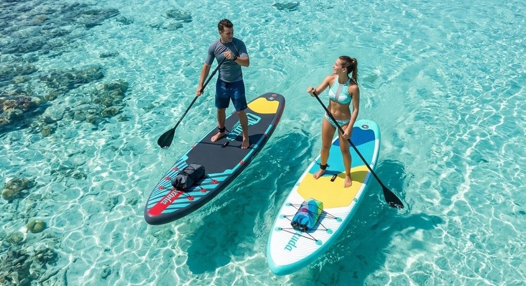 SUP Pumped board Barracuda 350cm 11'6'' set backpack pump paddle Packaging status original