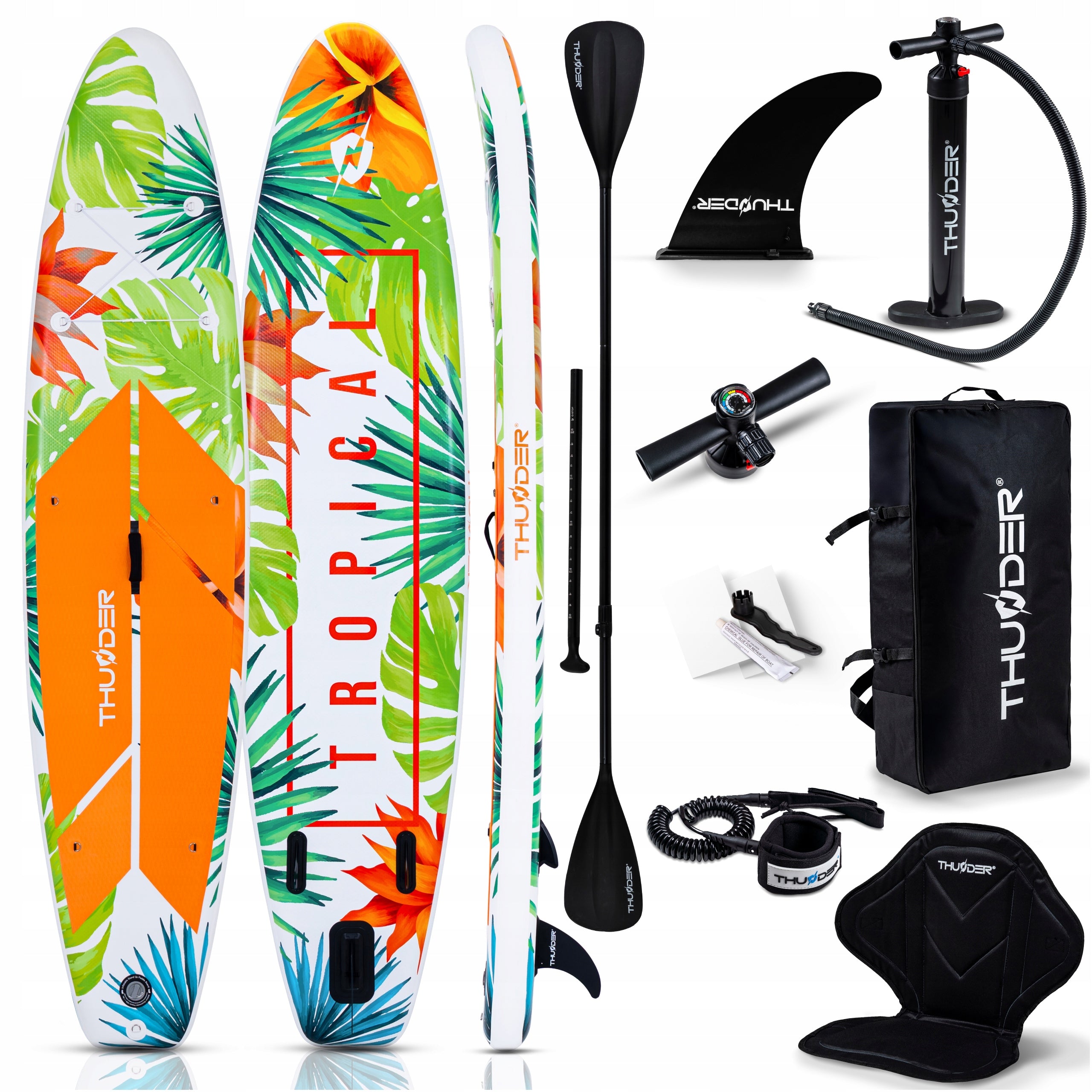 SUP board 350cm strong pumped for swimming stand up seat accessories