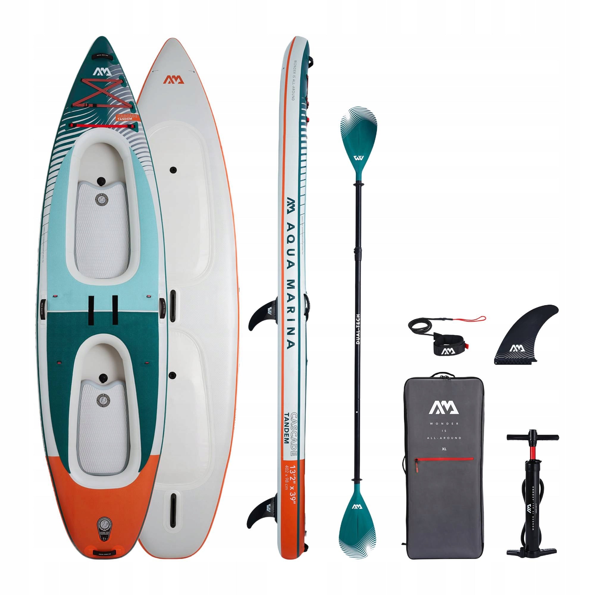 SUP board Aqua Marina Cascade Tandem 13'2" 2024 402 cm