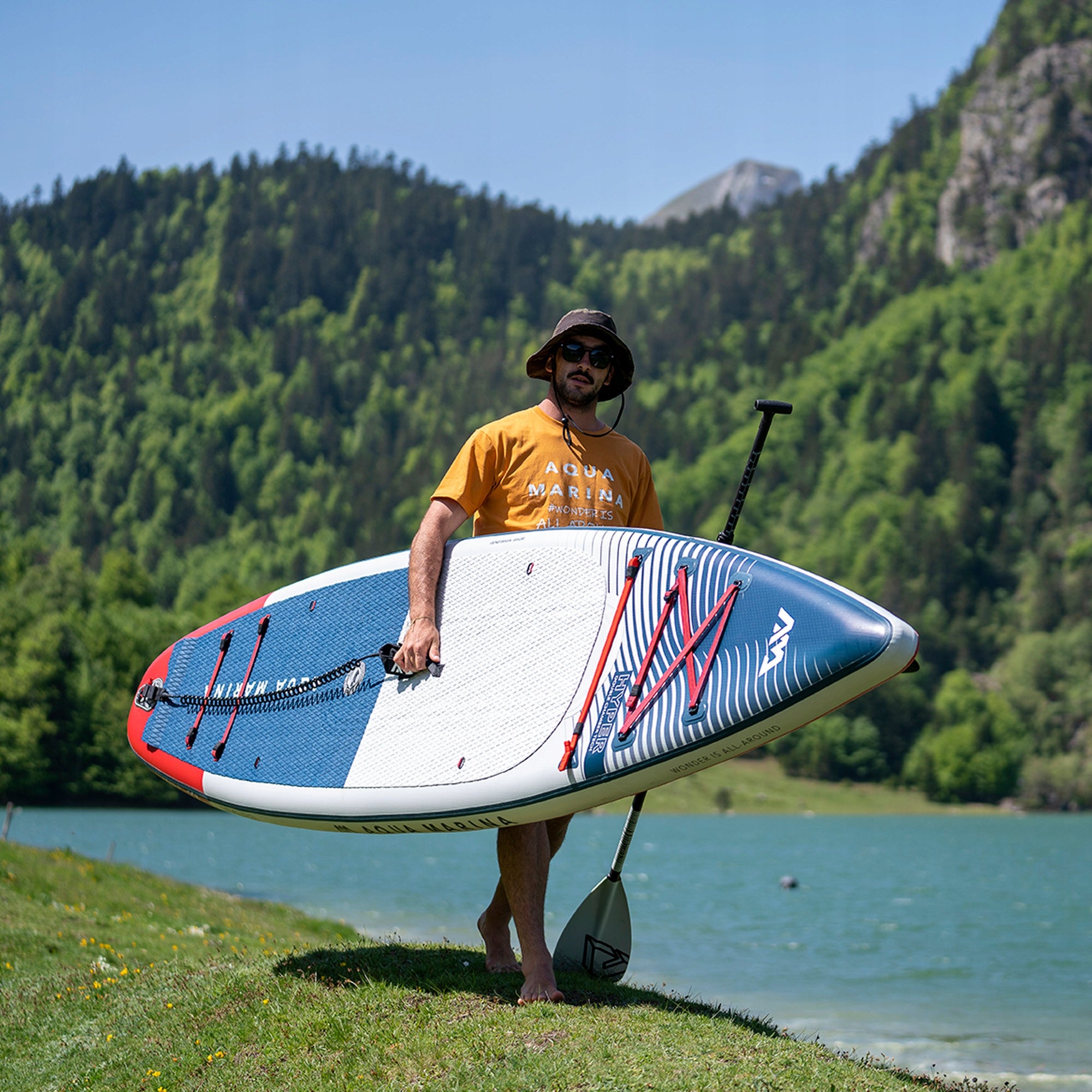 SUP board Aqua Marina Hyper 11'6" grey OS Kind SUP board