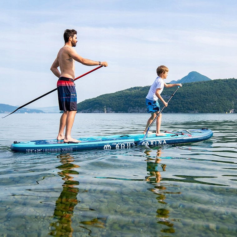 SUP board Aqua Marina Super Trip 12'6 381 cm to 220 kg + electric pump Product weight with unit packaging 12 kg