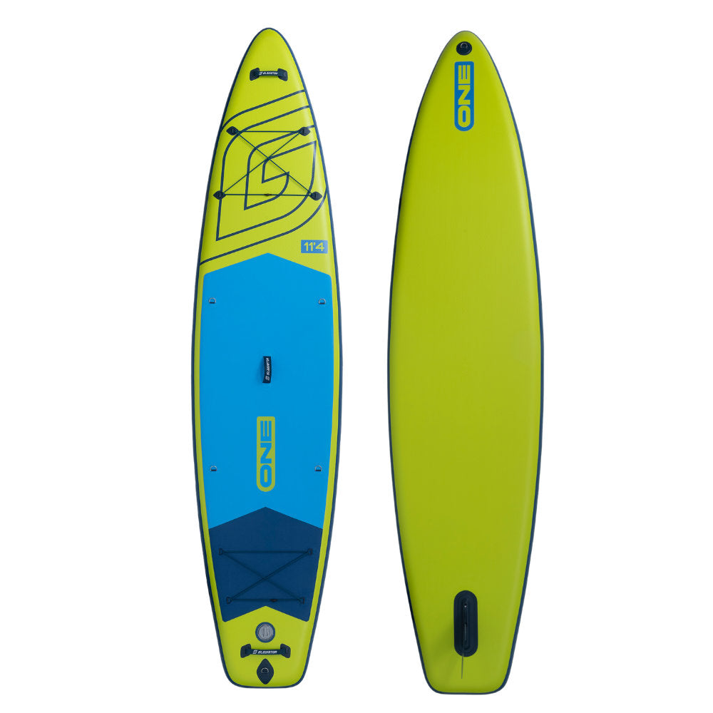 SUP board Gladiator One 11'4 Lime pumped versatile economical Manufacturer code ONE 11.4 LIME-26