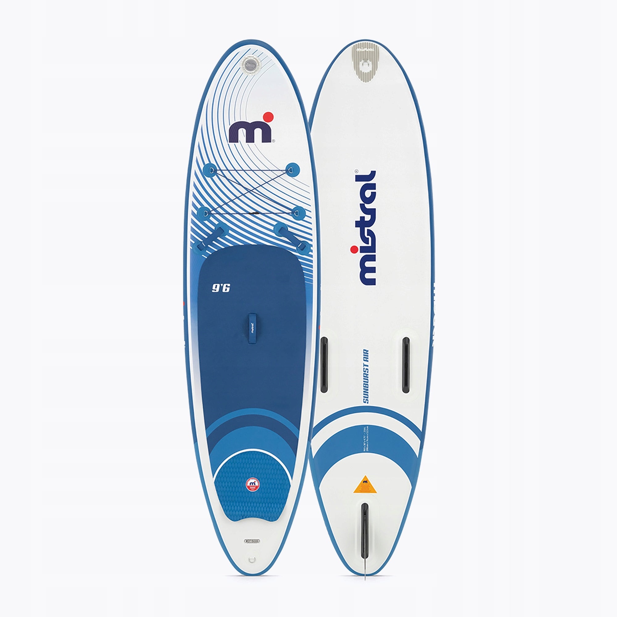SUP board Mistral Sunbusrt Air 9'6 white/blue 9'6 Brand Mistral