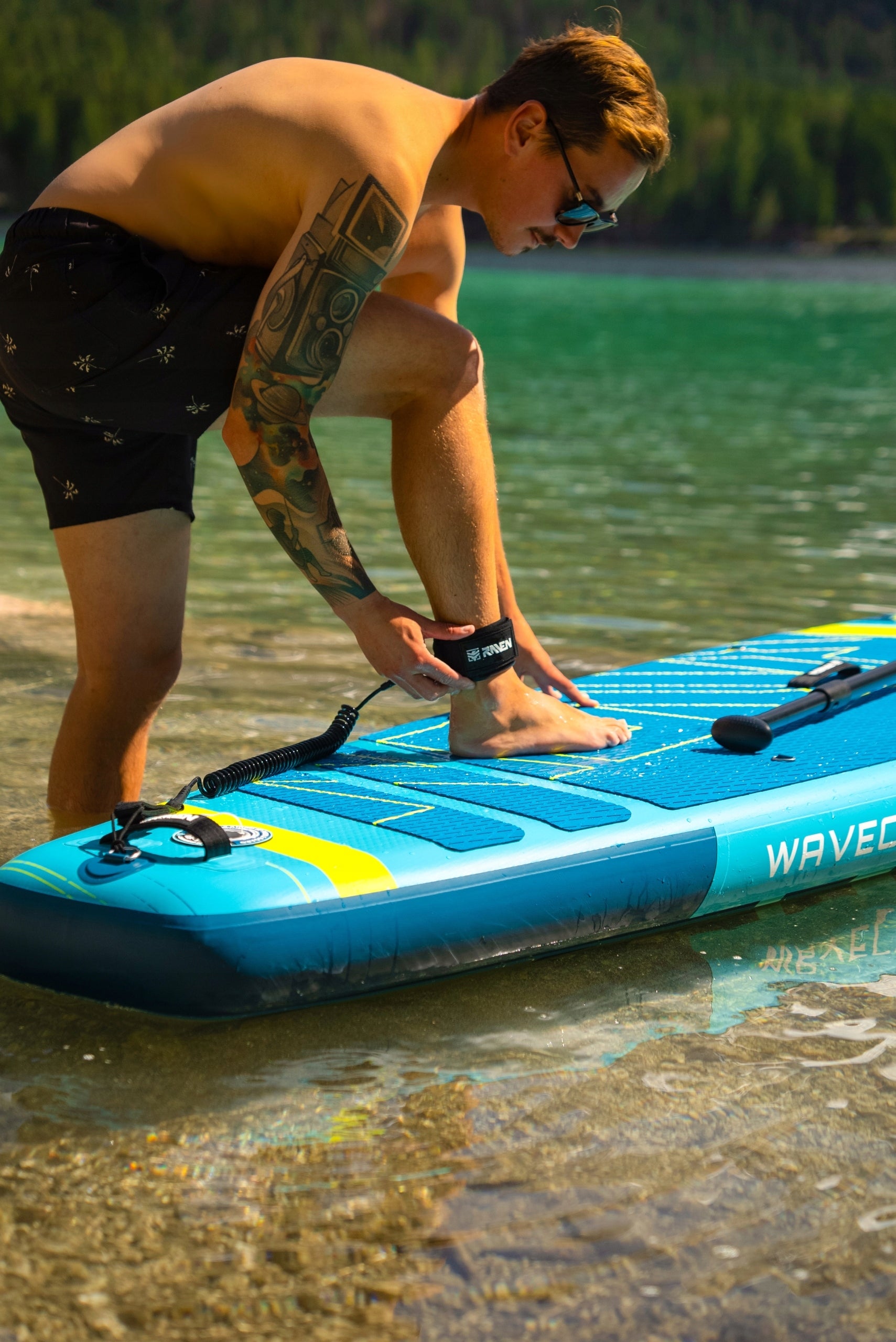 SUP board RAVEN WaveCruiser 350cm with kayak seat and GoPro mount Length 350 cm