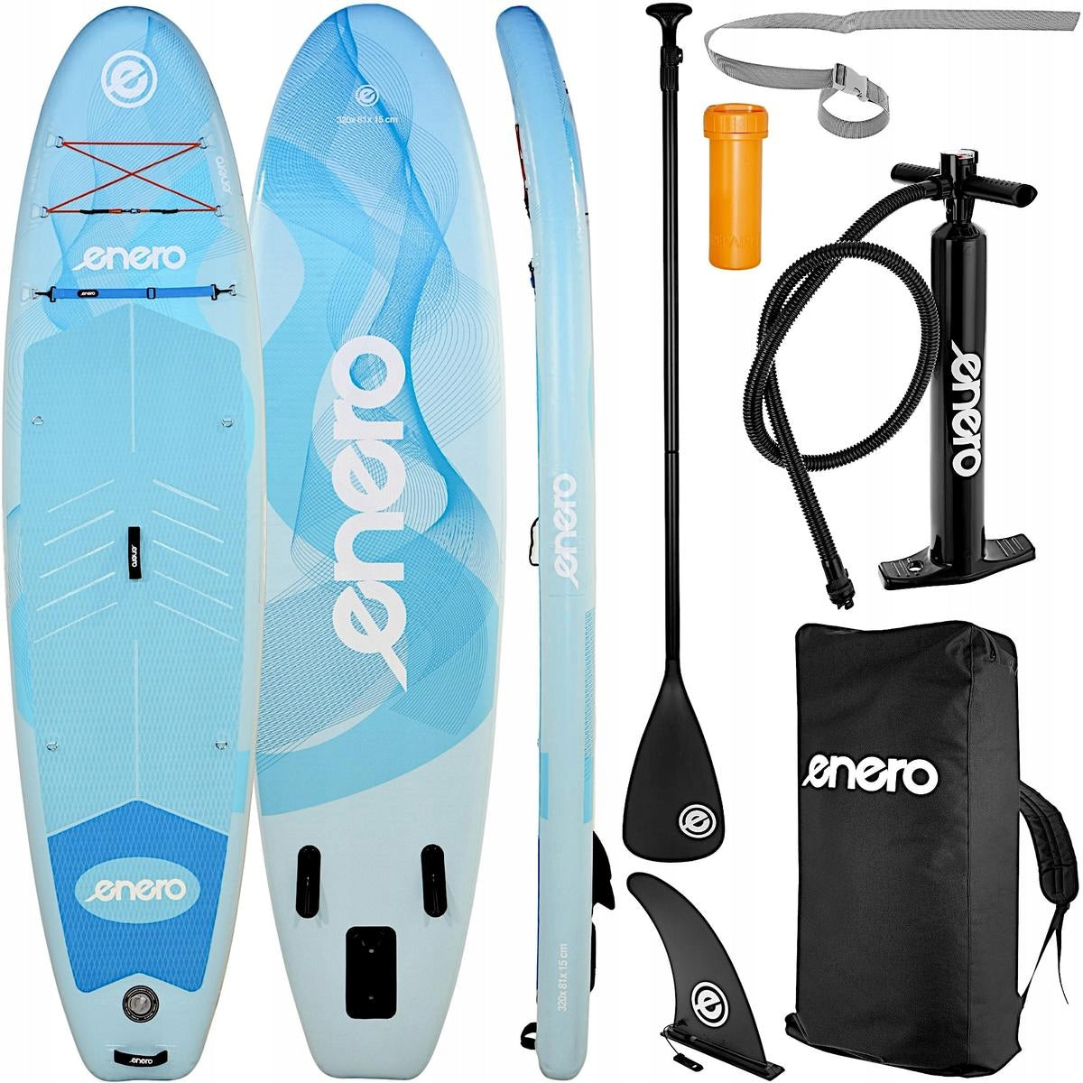 SUP board for swimming pumped Enero 320x81x15CM