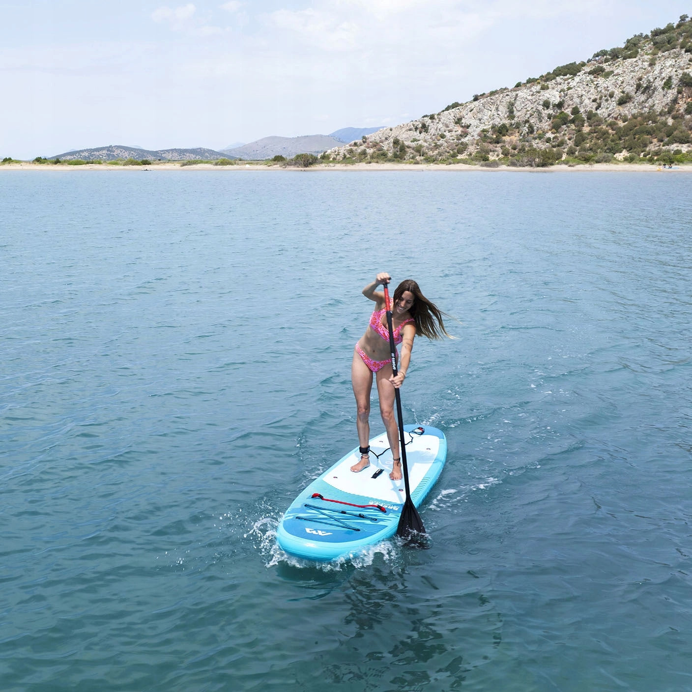 SUP board pumped board set with paddle AQUA MARINA Breeze 9'10" 300 cm Gender unisex product