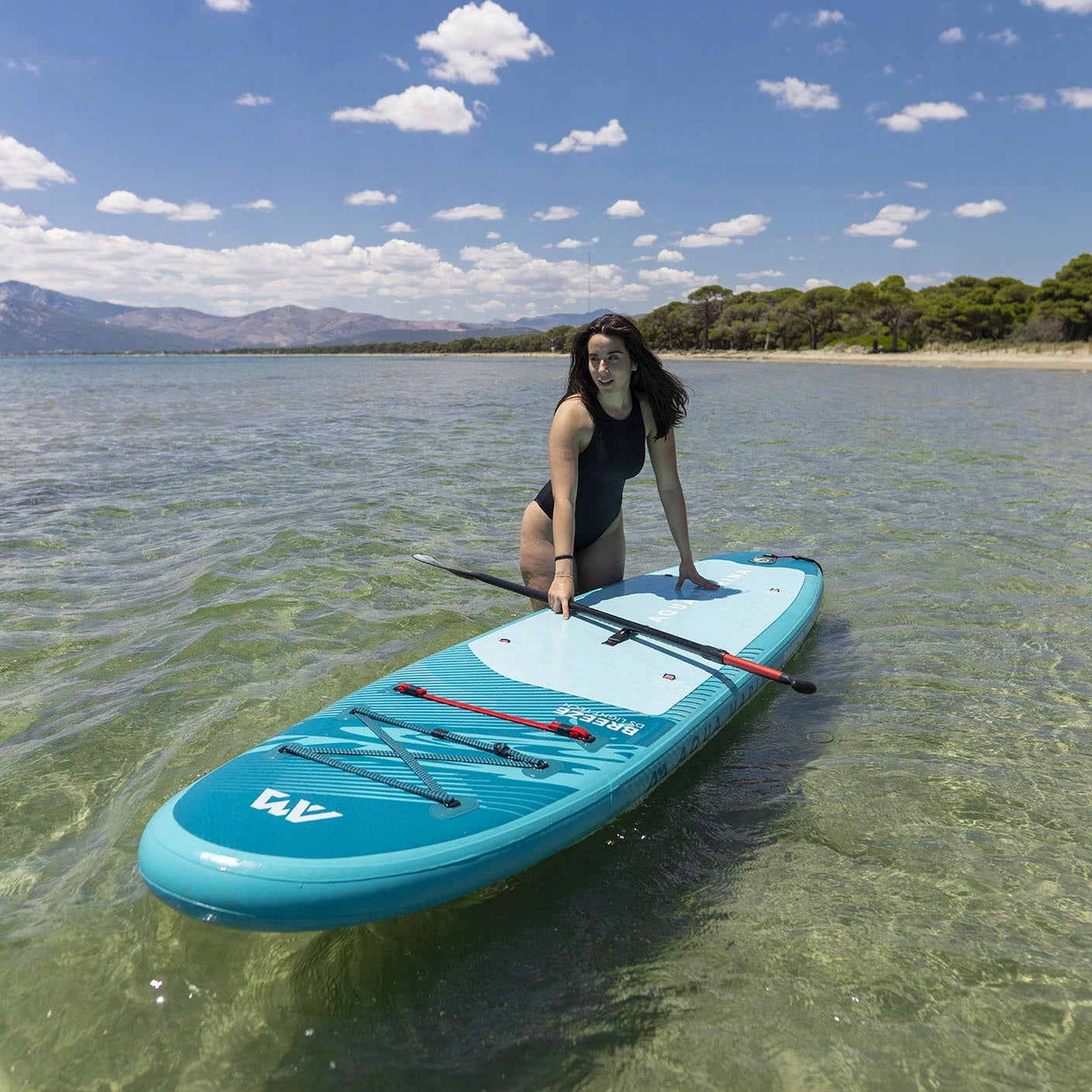 SUP board pumped board set with paddle AQUA MARINA Breeze 9'10" 300 cm Manufacturer code BT-26BRP