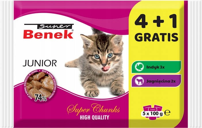 SUPER BENEK Junior 5 x 100g