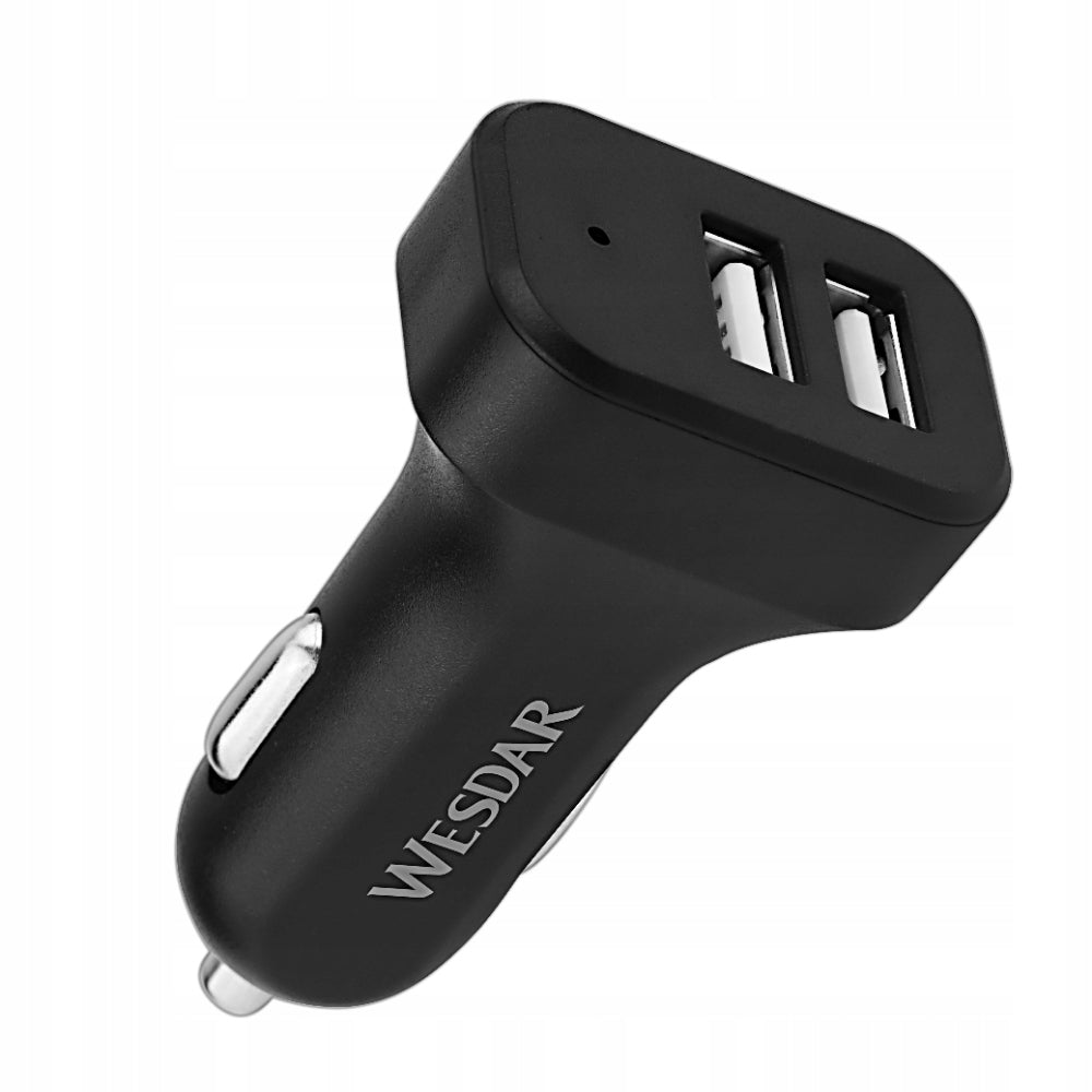 SUPER FAST 2x USB 2.4A Car Charger Cable length 0 m