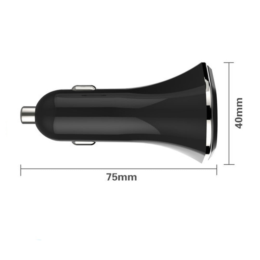 SUPER FAST 3x USB 5.2A Car Charger for Trucks Cable length 0 m