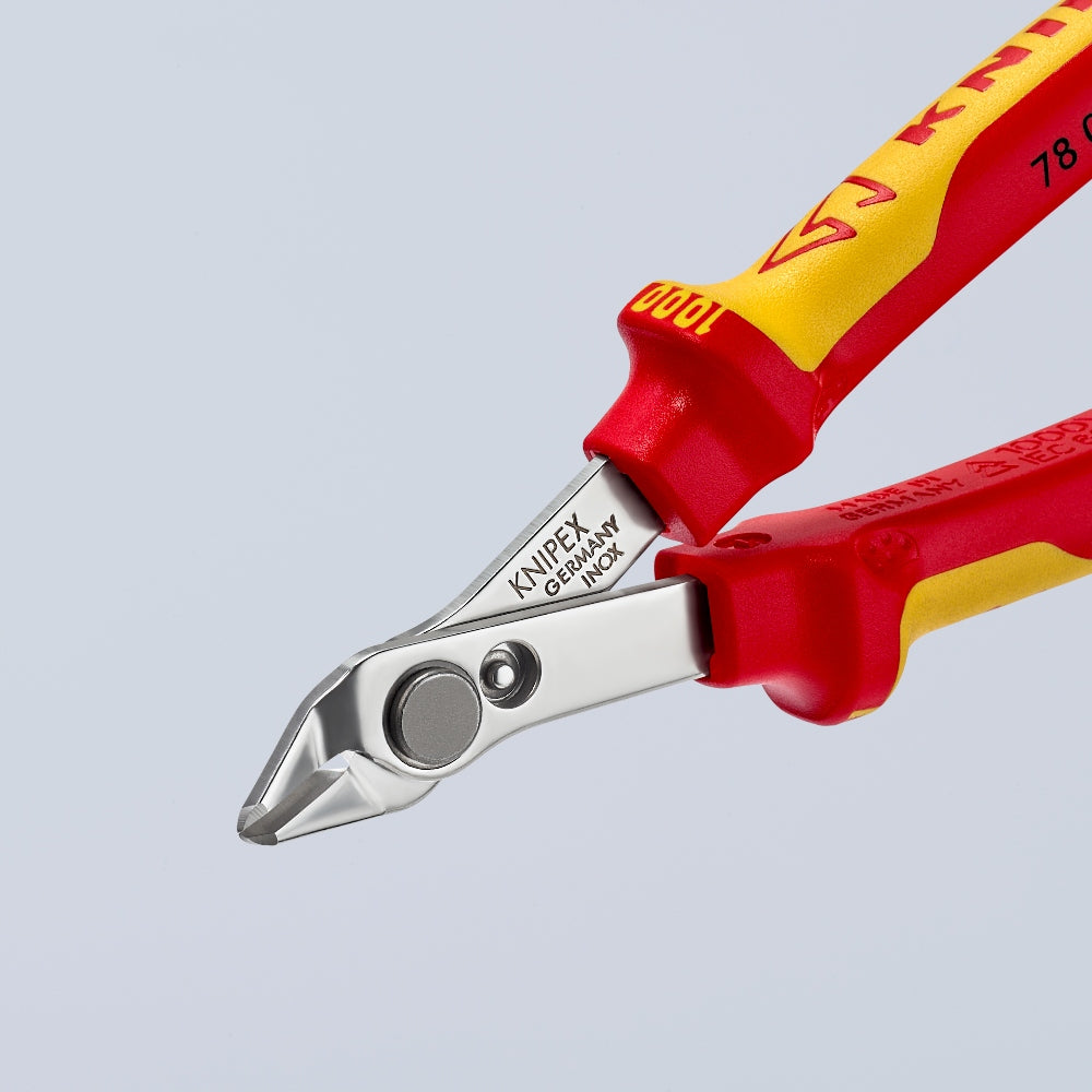 SUPER KNIPS CUTTING PLIERS 125MM INSULATED 78 06 125 KNIPEX Product weight with unit packaging 0.06 kg
