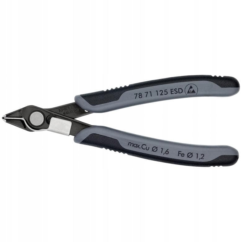 SUPER KNIPS CUTTING PLIERS 78 71 125 ESD KNIPEX Kind side cutting pliers