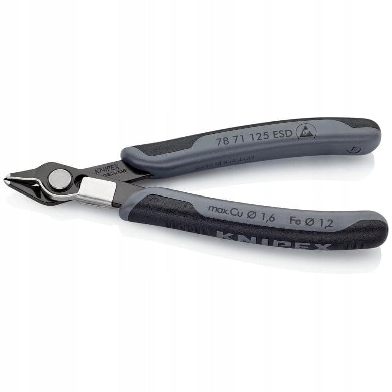 SUPER KNIPS CUTTING PLIERS 78 71 125 ESD KNIPEX