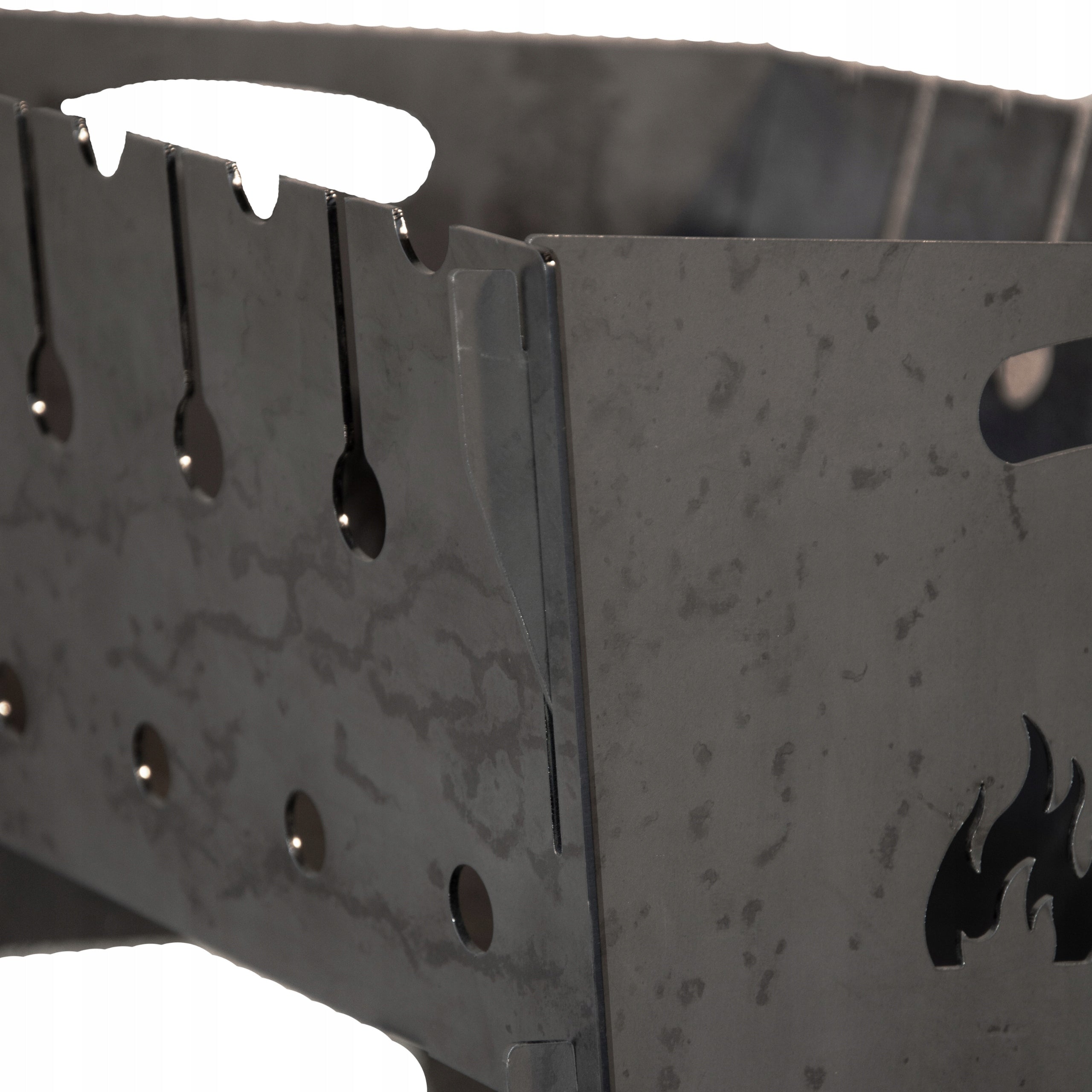 SUPER MANGAL FOLDING STEEL GRILL FOR SKEWERS AND GRILLING L62 Manufacturer code ML62