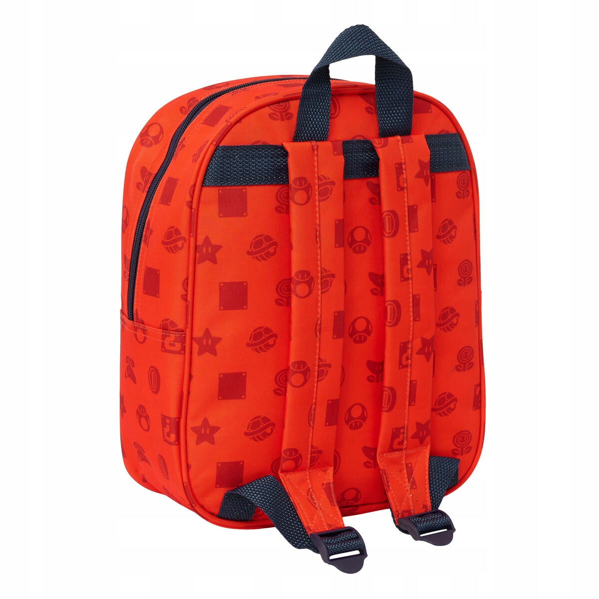 SUPER MARIO BROS backpack for kindergarten CONVEX 3D 27cm Brand Safta