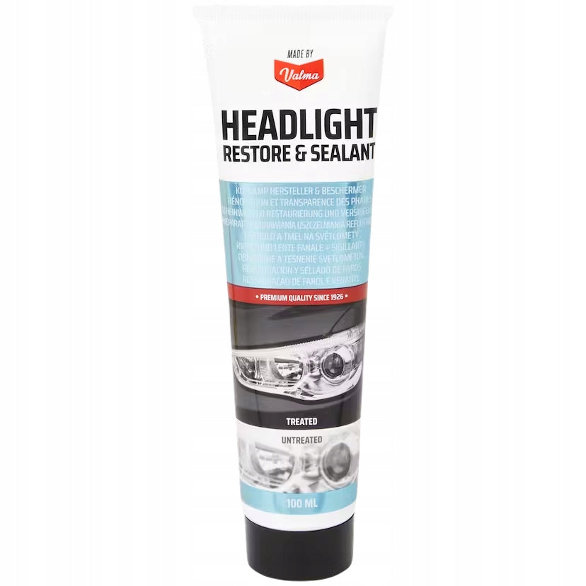 SUPER PASTE FOR POLISHING CAR HEADLIGHTS 100ML VALMA X Packaging status original