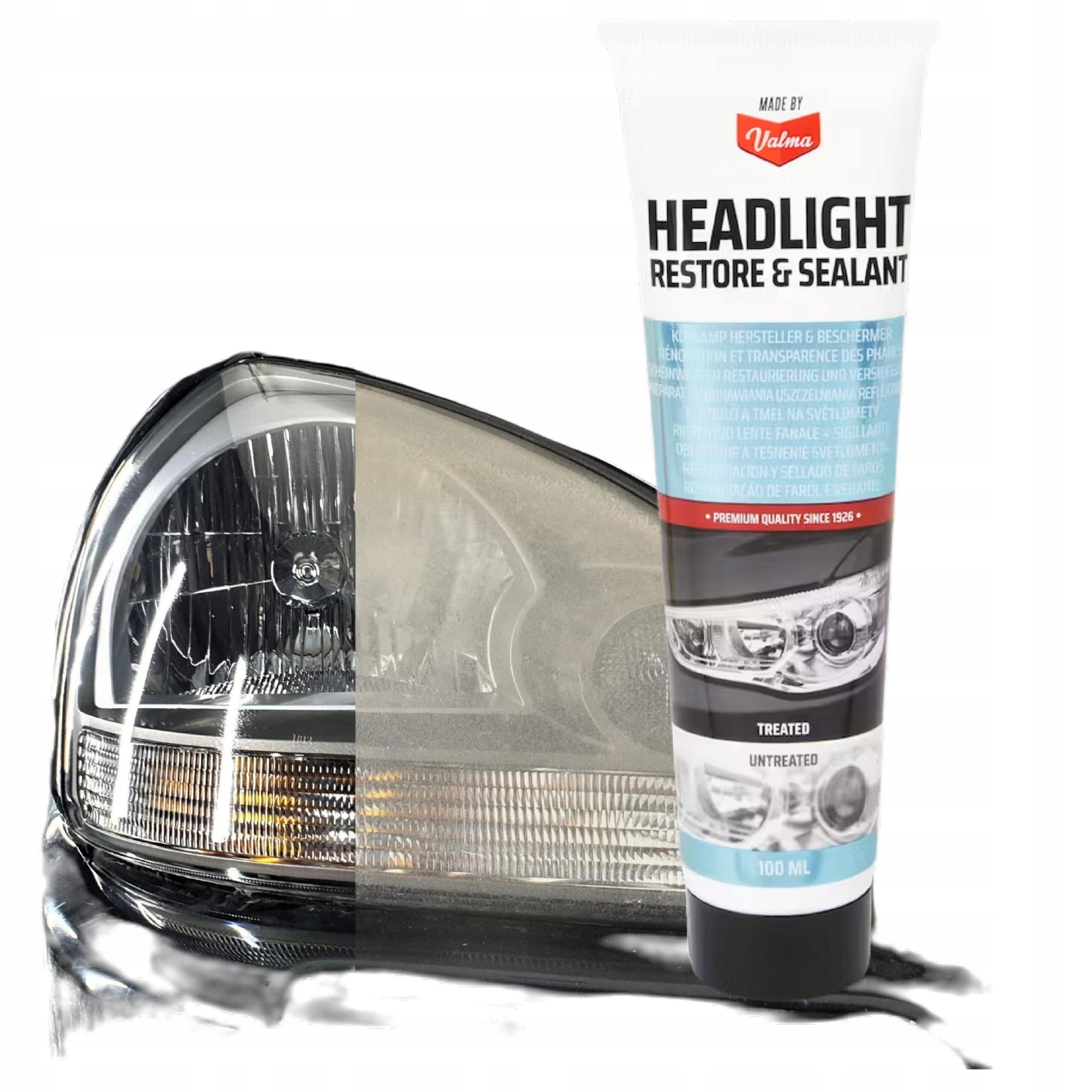 SUPER PASTE FOR POLISHING CAR HEADLIGHTS 100ML VALMA X