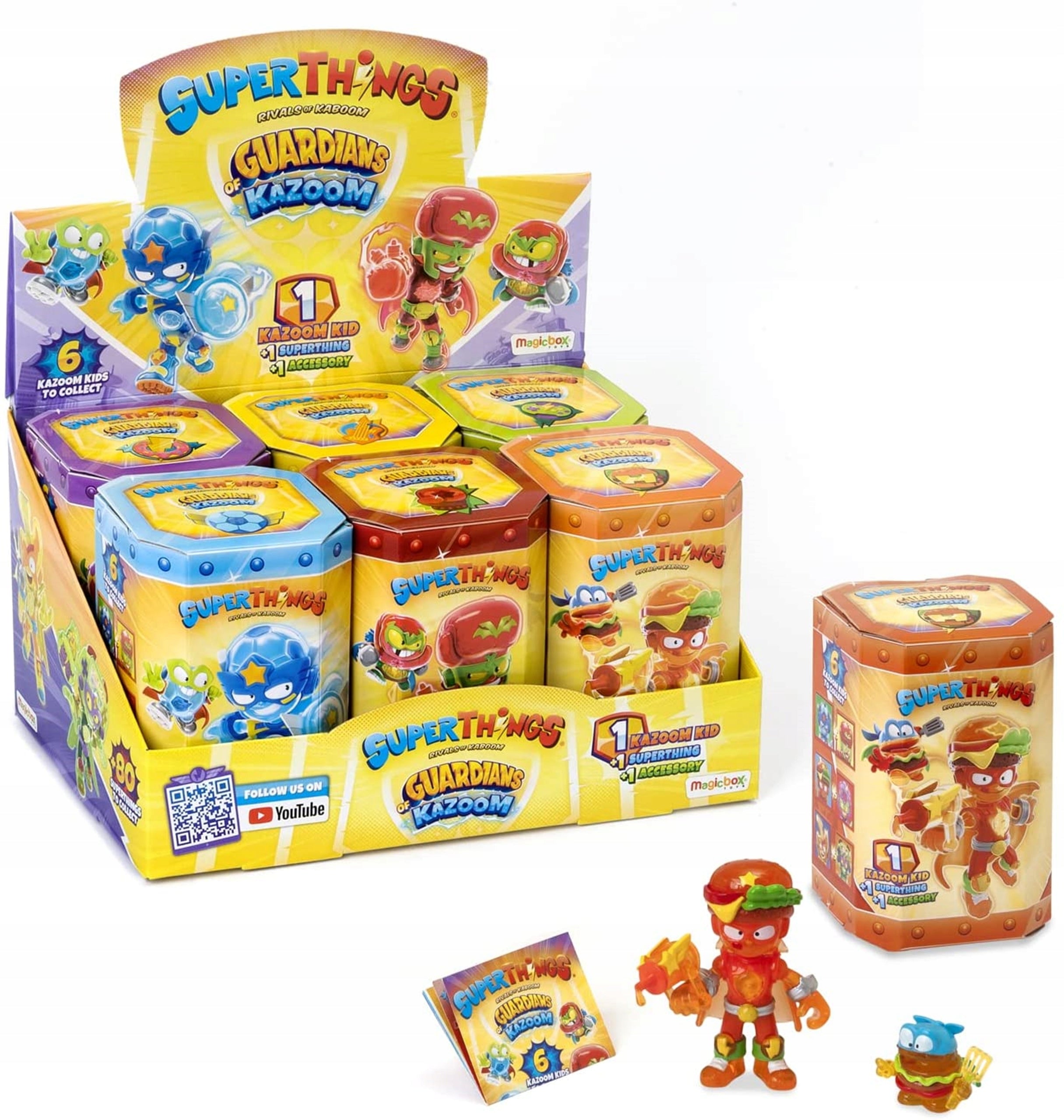 Magic Box Super Zings Super Things Kickstar-Figurenset 
