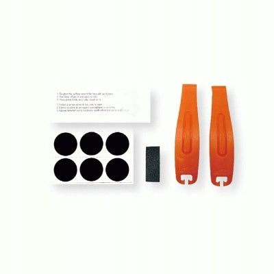 SUPERB SELF ADHESIVE TUBE PATCHES 6 PACK + SPOONS Model TB-1120
