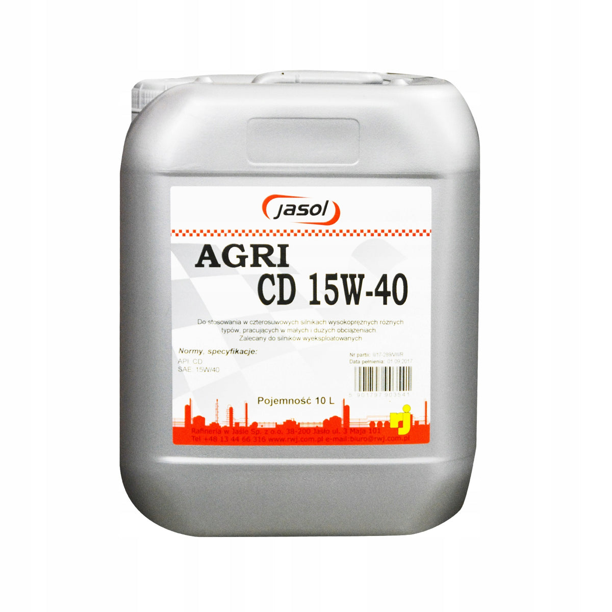 SUPEROL JASOL AGRI CD 15W40 OIL - - 10 Liters