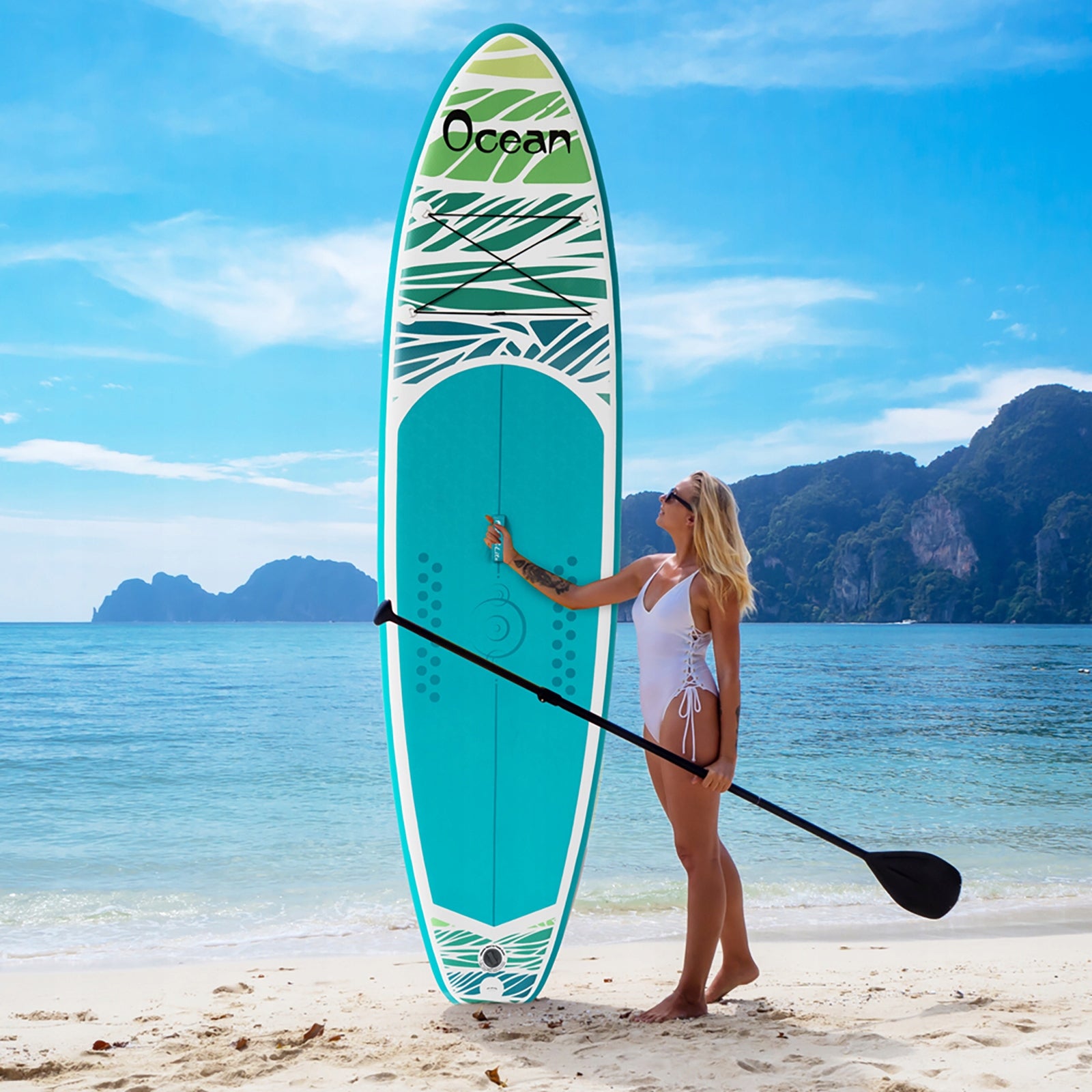 SUPFR03F SUP Board for Swimming Stand Up Paddleboard Set 335cm 165KG PL EAN (GTIN) 0679065485970