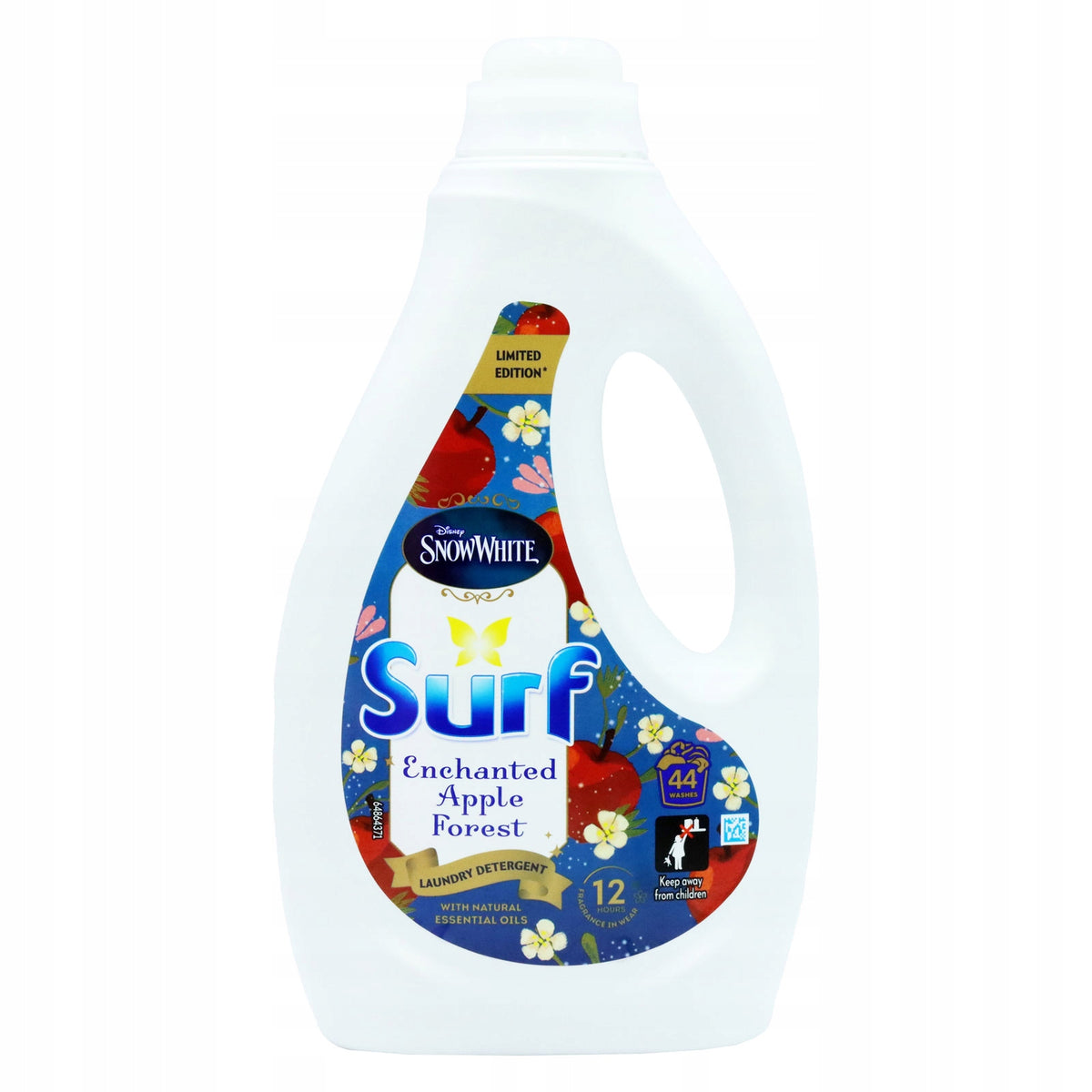 SURF SNOW WHITE APPLE WASHING LIQUID CONCENTRATE 44 WASHES 1,19L