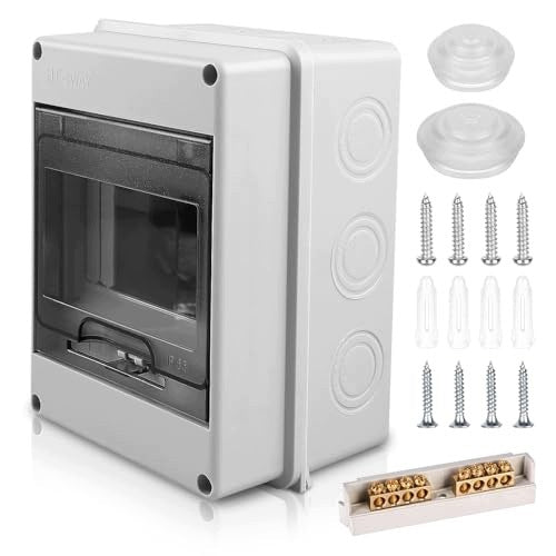 SURFACE MOUNTED FUSE BOX IP65 UP TO 5 MODULES Brand no brand