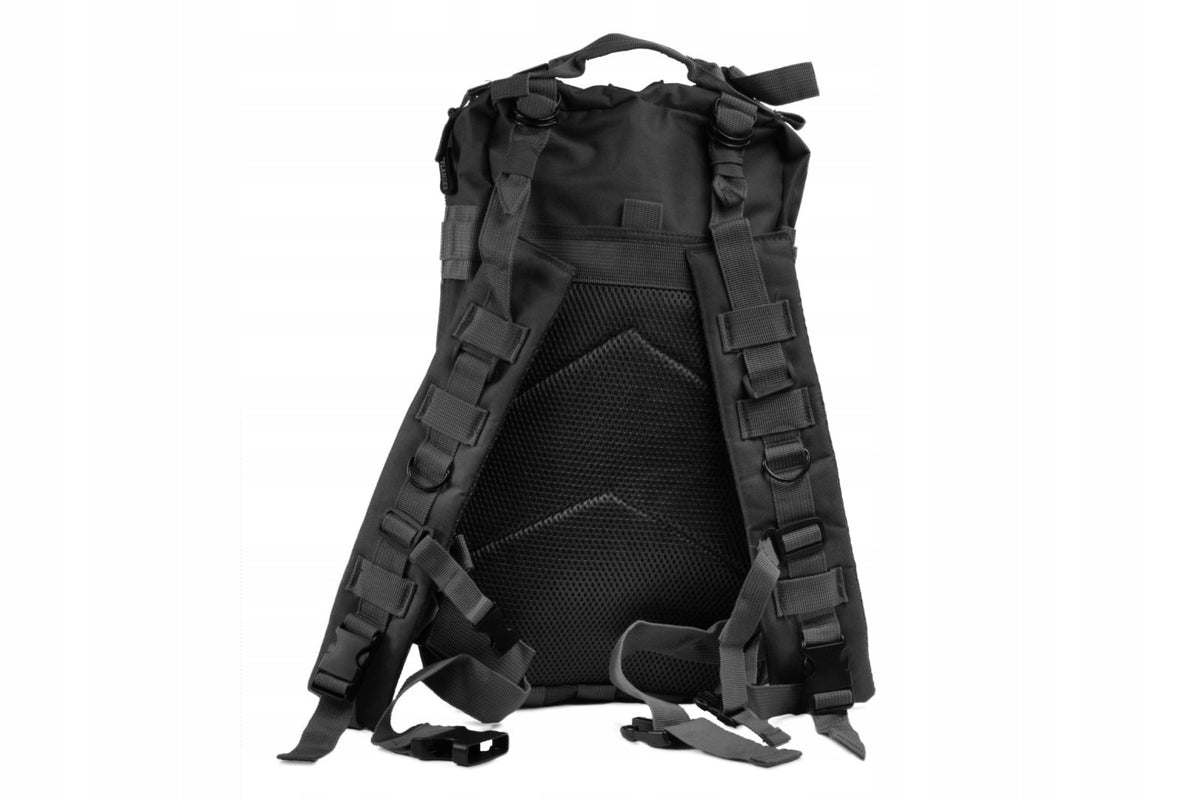 SURVIVAL HIKING BACKPACK 25L BLACK /OFFLANDER Packaging status original