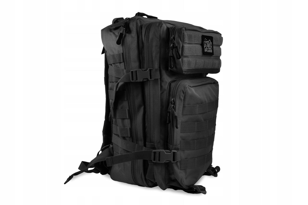 SURVIVAL HIKING BACKPACK 43L BLACK /OFFLANDER
