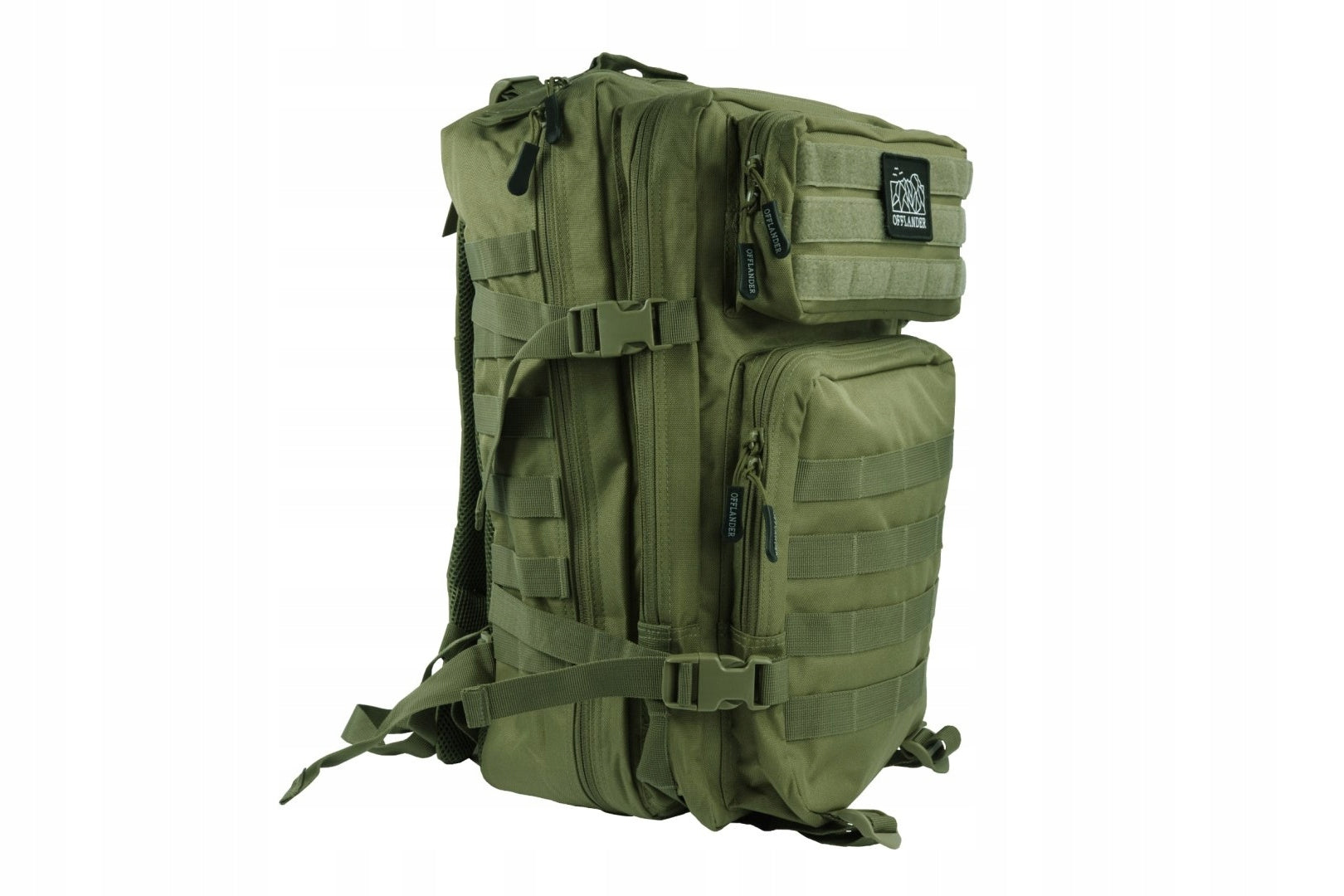 SURVIVAL HIKING BACKPACK 43L GREEN /OFFLANDER