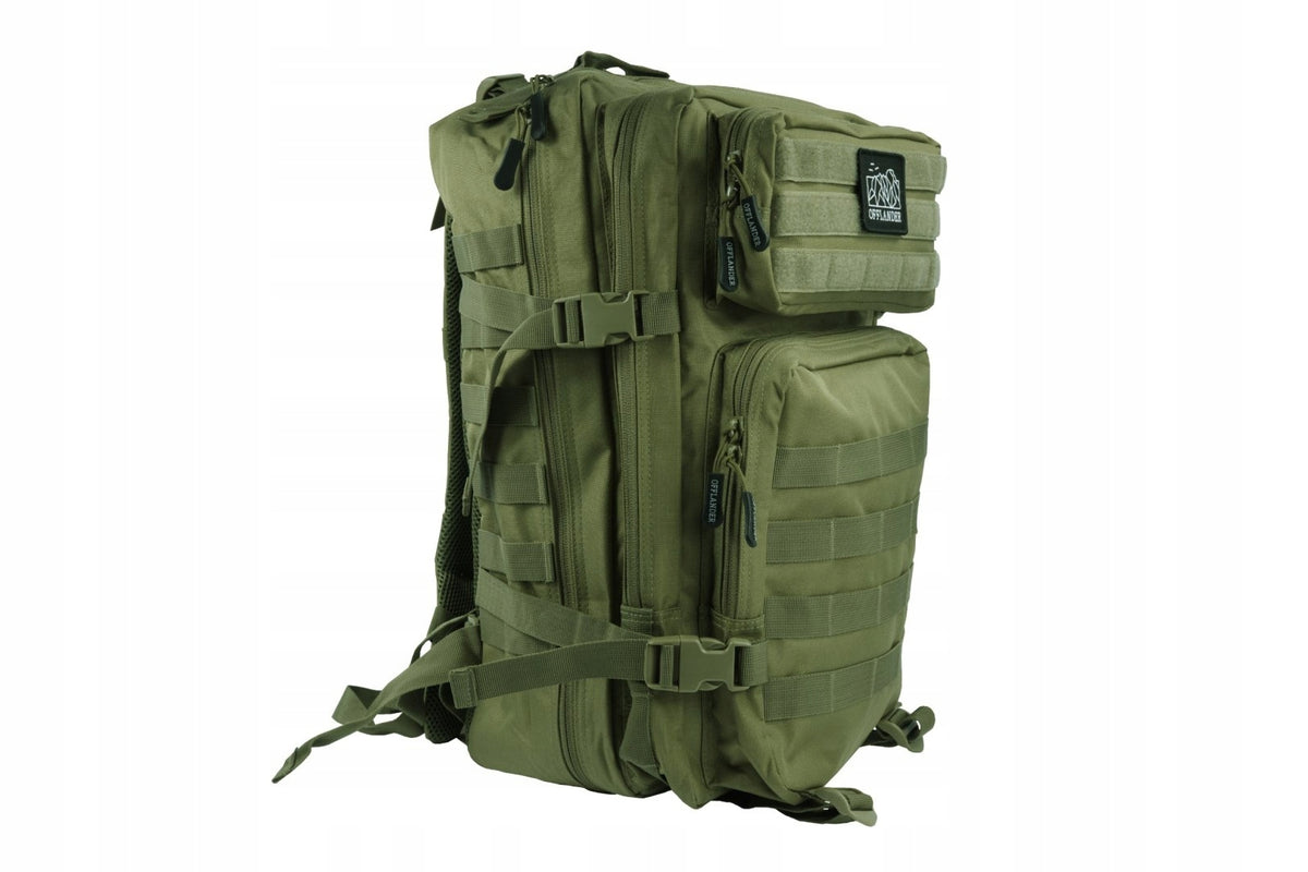SURVIVAL HIKING BACKPACK 43L GREEN /OFFLANDER