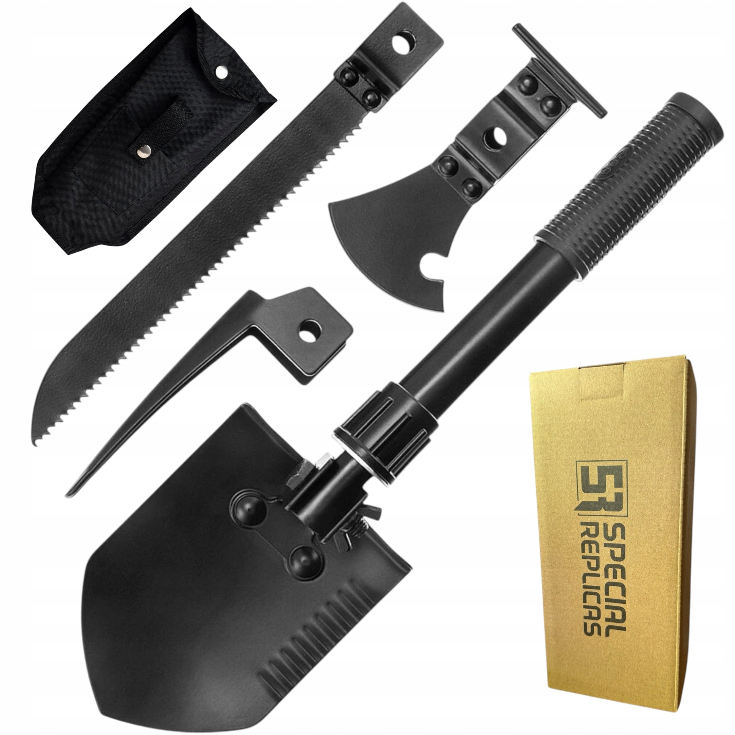 SURVIVAL SAPPER TROOPS ESSENTIAL 7IN1 COVER STEEL FOR EXPEDITIONS SV-MUL001BK